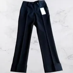 【タグ付未使用品】テーパードパンツ　S　ブラック　黒　パンツ　スラックス