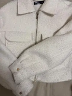 ZARA ジャケット ホワイト