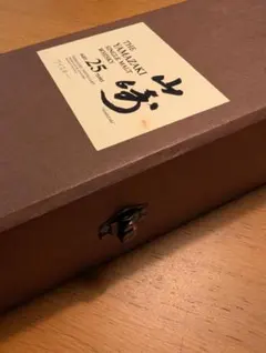 山崎25年空瓶箱付きのサムネイル