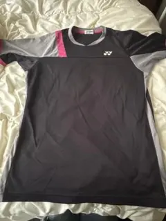 YONEX テニス Tシャツ ブラック×グレー M