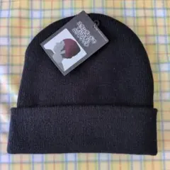 ニット帽　紺色　ワークマン