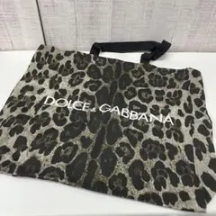 Dolce & Gabbana レオパードトートエコバッグ　大容量