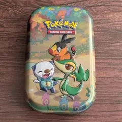 海外公式限定 25周年 イッシュミニ缶 ダメカンケース 포켓몬