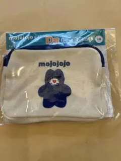 mojojojo ドキドキくじ　D賞　相良織ポーチ　青ネコ