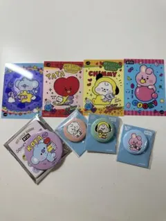 BT21 MY LITTLE BUDDY 缶バッジセットのサムネイル