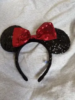 ミニーマウス スパンコールカチューシャ