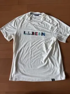 L.L.Bean クリーム色 Tシャツ M