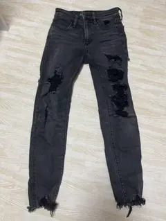 American Eagle ダメージスキニーデニムのサムネイル