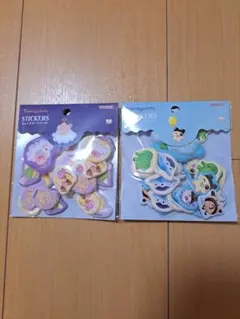 【新品】ぷっくりピースシール たまごっち てんしっち 2個シールセット