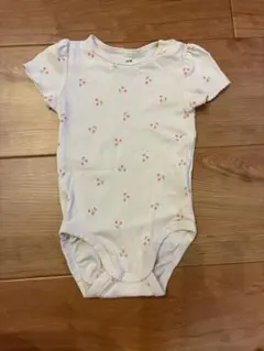 H&M ベビー ロンパース さくらんぼ柄 6-9M