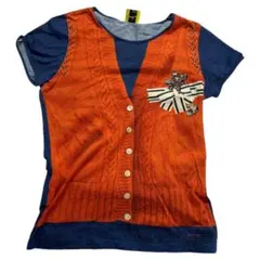 な*ん様 Paul Smith ポールスミス ベスト 転写プリント 半袖 Tシャ