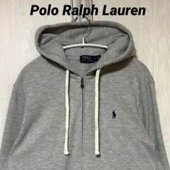 POLO RALPH LAUREN ジップパーカー スウェット ポニー M