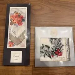 diorハンカチ2枚セット
