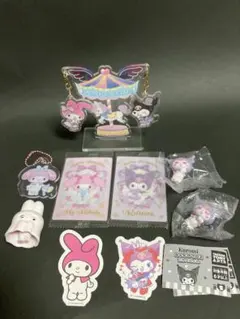 サンリオ　マイメロ　クロミグッズまとめ売り　アクスタ