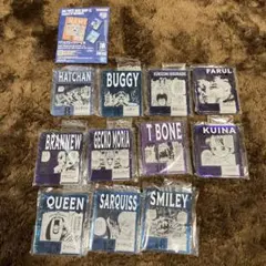 ONE PIECE BASE SHOPくじ　アクリルブロックチャーム11点セット