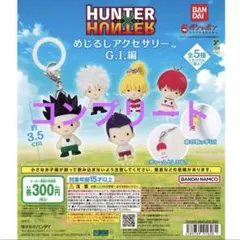 新品 ハンターハンター めじるしアクセサリー 5種 コンプリート G.I編