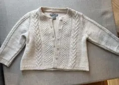 baby gap ケーブル編み カーディガン