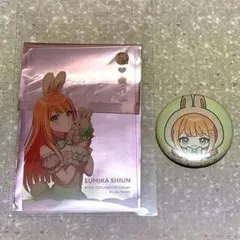 紫雲清夏　GiGO クリアカード　ミニ缶バッジ　学園アイドルマスター　学マス