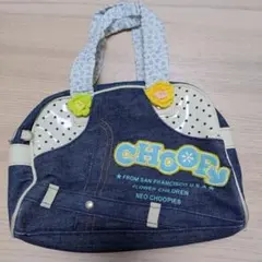 CHOOP デニム調カジュアルバッグ
