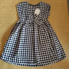 【Seraph】新品・タグ付き ノースリーブワンピース（120cm）