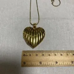 cosmocoldゴールドトーン ハート型ネックレス