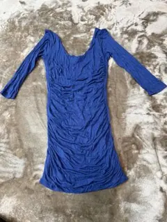 FOREVER 21 青 ミニワンピース