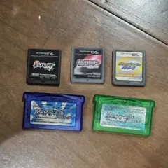 ポケットモンスター ブラック/パール他5個セット