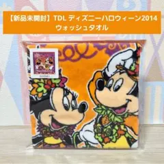 【新品未開封】TDL ディズニーハロウィーン2014 フェイスタオル