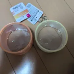 ダイソー丸型ポーチ　2個セットのサムネイル