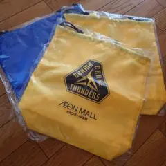 クレインサンダーズ　ナイロン製　巾着トートバッグ