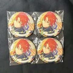 あんスタ 月永レオ 花の契約缶バッジ 中国グッズ 4点