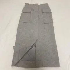 バンヤードストーム　リネンライクタイトスカート