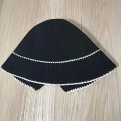 黒 バケットハット 韓国 新品未使用