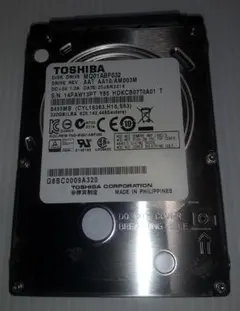 TOSHIBA 320GB HDD （中古品）（2.5インチ）