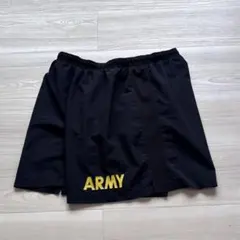 US ARMY APFU IPFU トレーニングショーツ 黒 実物 Sのサムネイル