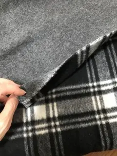 最終価格❣️ウール　ダブルフェイス　リバーシブル　生地3m