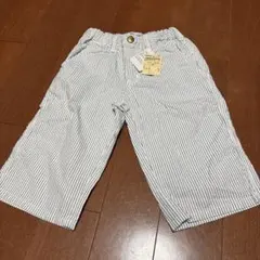 Daddy Oh Daddy ストライプ柄 130センチ　6分丈パンツ