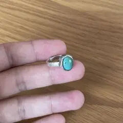 vintage silver925 turquoise ring