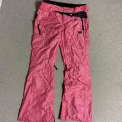 VOLCOM ピンク スノーボードパンツ　Lサイズ