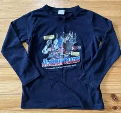 ウルトラマンブレーザー 長袖Tシャツ 120㎝ネイビー