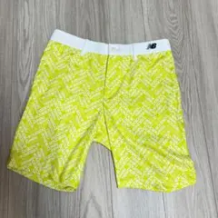 New Balance ニューバランス ゴルフ ショートパンツ イエロー