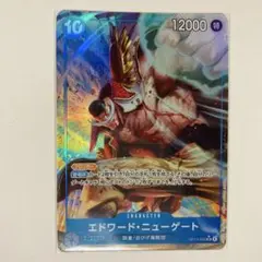 ワンピースカード　受け継がれる意志　エドワード・ニューゲート　SRパラレル