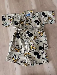 Disney ディズニー ミッキー ミッキーフレンズ 甚平 110サイズ