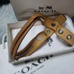 #0387☆COACH コーチ交換用ショルダーストラップ