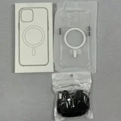 iPhone 16 Pro ケース Magsafe クリア ショルダー付