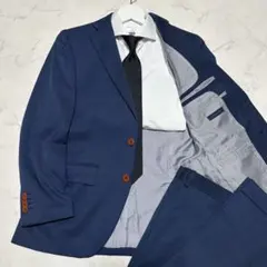 未使用級美品　ユナイテッドアローズ　カノニコ生地　ネイビースーツ　サキソニー　紺 美品 blazer's bank.com カノニコ生地 ネイビースーツ A5相当 - メルカリ