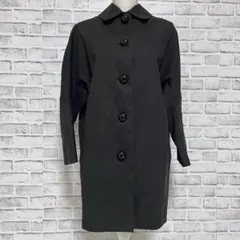 MAISON EUREKA メゾンエウレカ 17AW ステンカラーコート 黒 MAISON EUREKA メゾンエウレカ 17AW ステンカラーコート 黒 - メルカリ