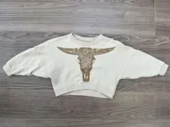 MILKBUSHBOY クロップドトレーナー 100