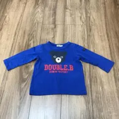 ミキハウス ダブルビー ロンT 80cm ☆39s