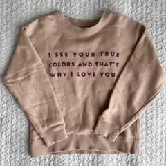 chipmunk&taddyhare スウェットトレーナー　110